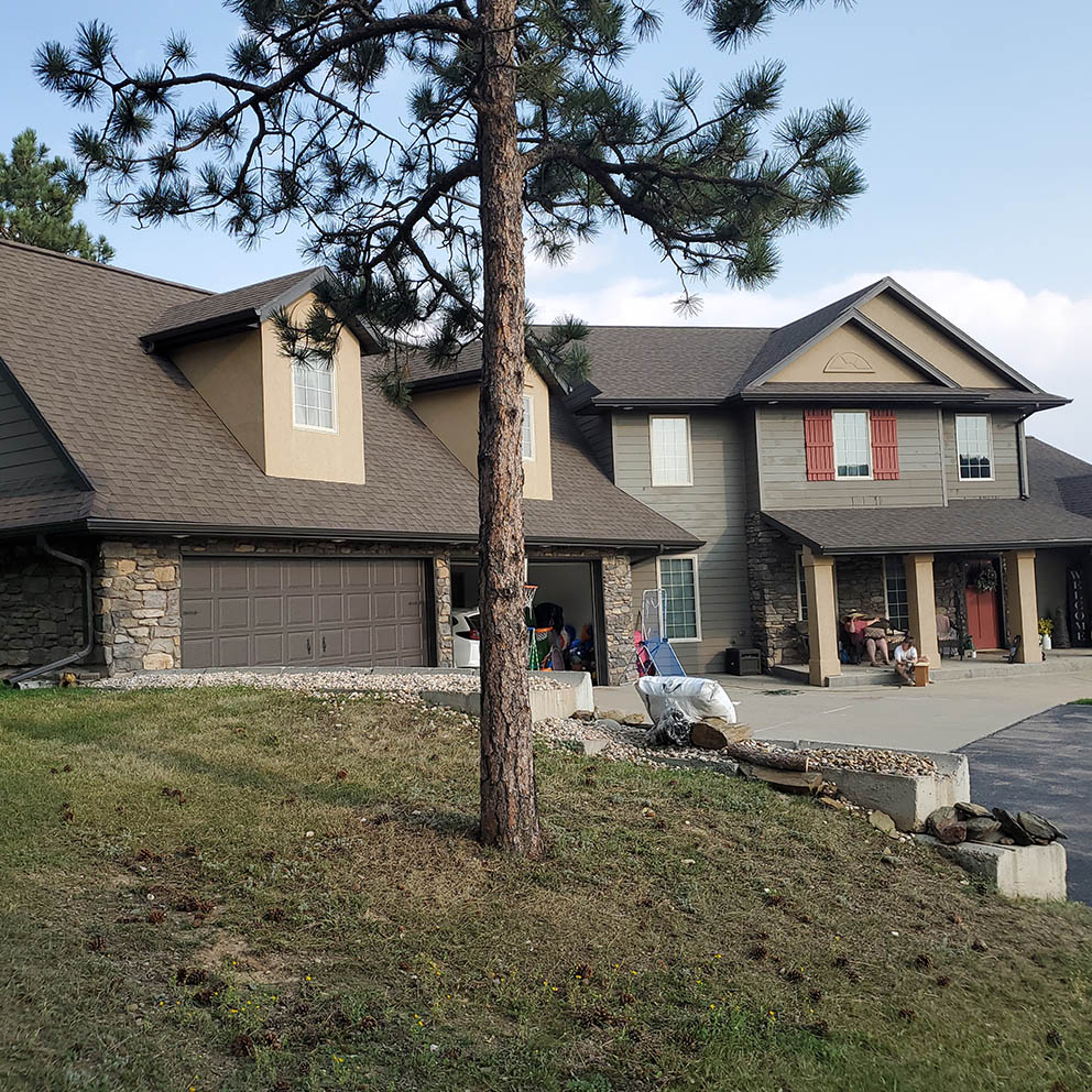 Photo of a completed roof construction project by CAT Construction Inc., Inc.